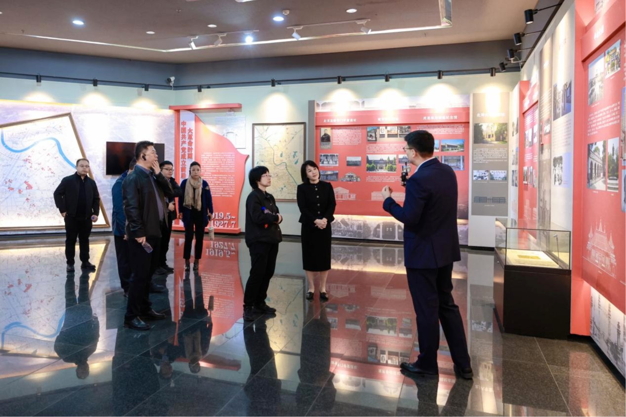 京津冀联动！Beat365唯一官方网站革命丰碑展馆迎三地政研会调研